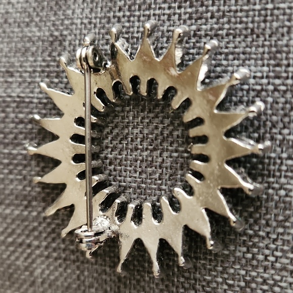 Beautiful Native American Zuni Handmade Petit Point Turquoise Brooch 💙🎁 - Picture 3 of 7